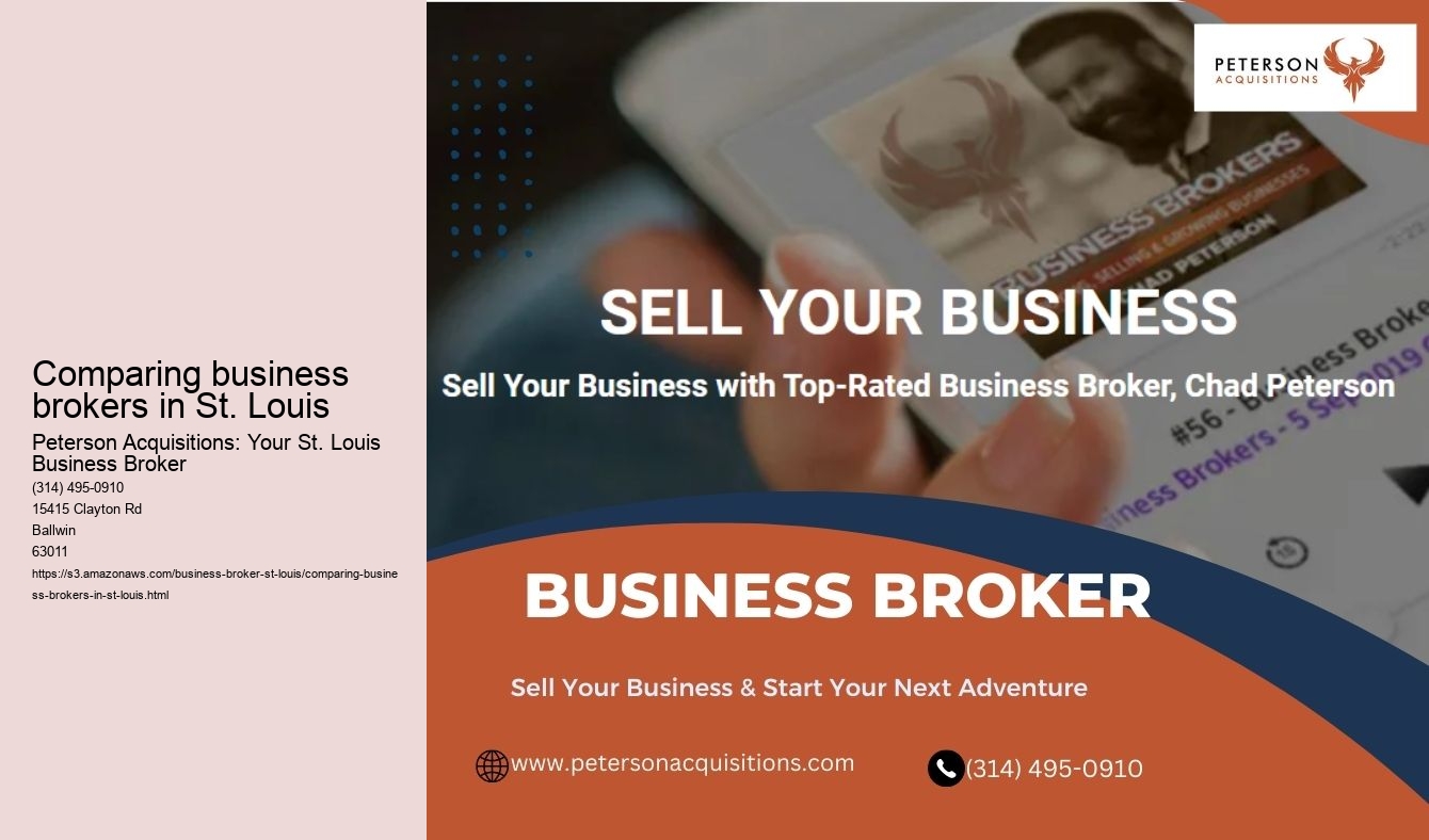 Comparing business brokers in St. Louis