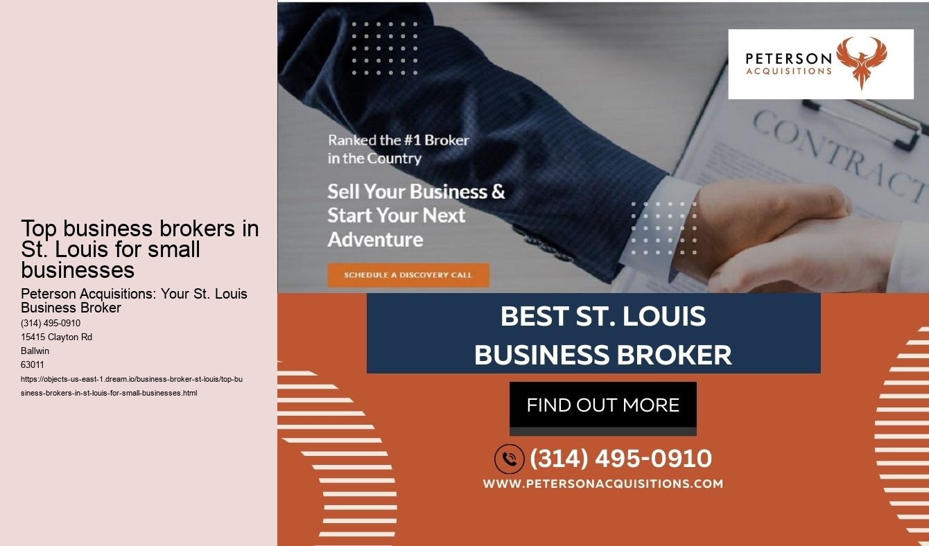 Top business brokers in St. Louis for small businesses