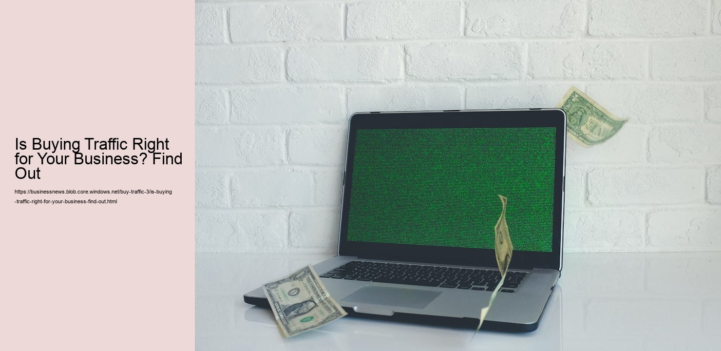 Is Buying Traffic Right for Your Business? Find Out