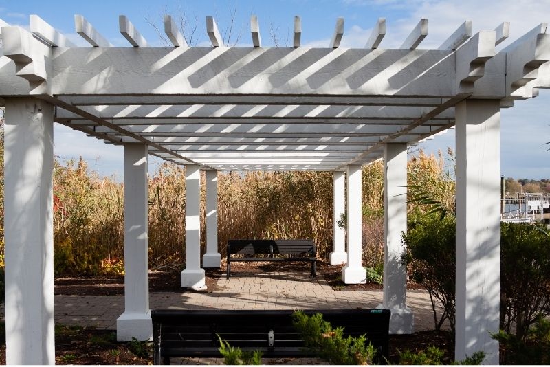 sun shade for pergola roof