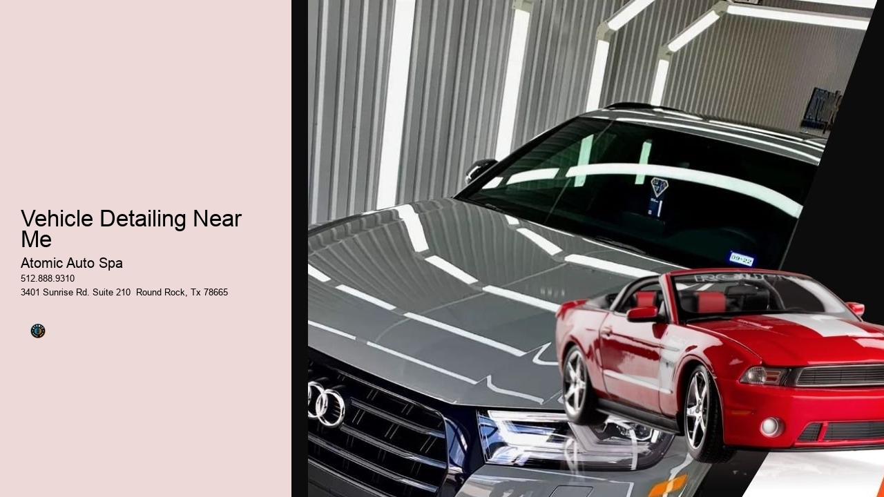 Vehicle Detailing Near Me