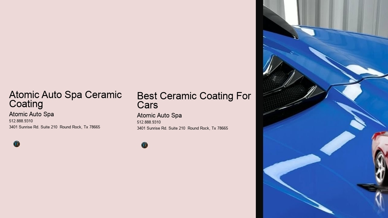 Atomic Auto Spa Ceramic Coating
