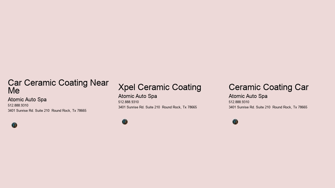 Car Ceramic Coating Near Me