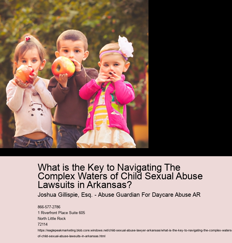 What is the Key to Navigating The Complex Waters of Child Sexual Abuse Lawsuits in Arkansas?