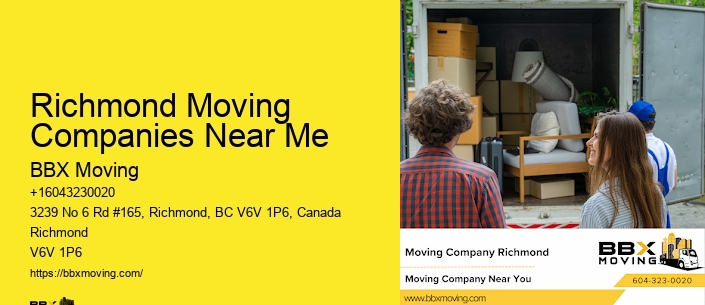 Richmond Moving Companies Near Me
