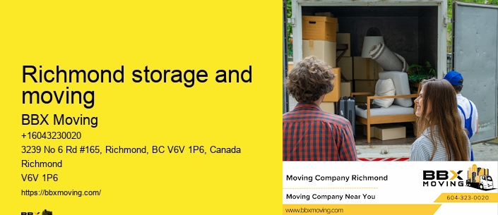 Richmond storage and moving