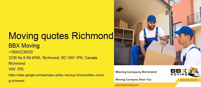 Moving quotes Richmond
