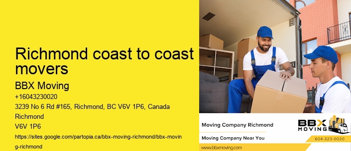 Richmond coast to coast movers