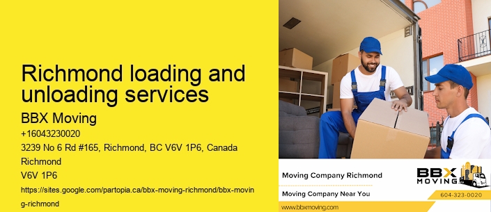 Richmond loading and unloading services