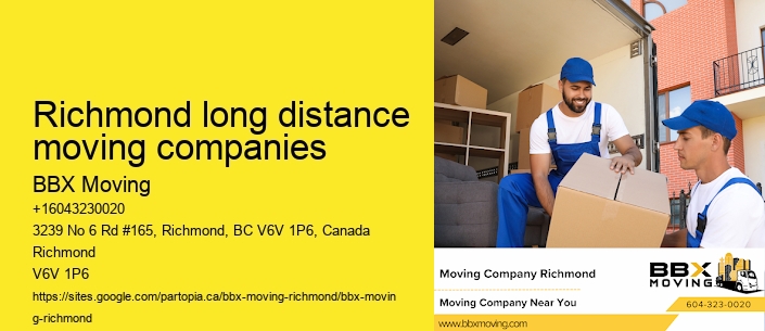 Richmond long distance moving companies