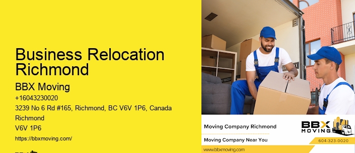 Business Relocation Richmond
