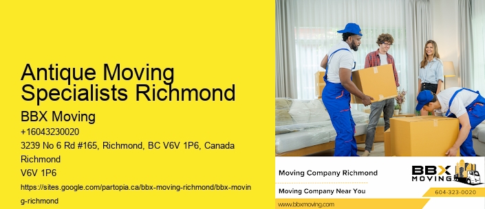 Antique Moving Specialists Richmond