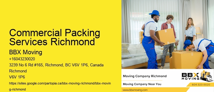 Commercial Packing Services Richmond