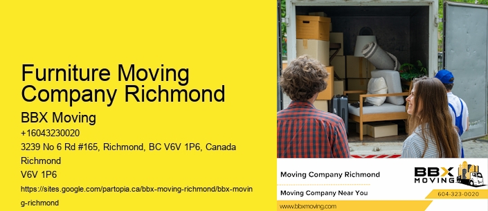 Furniture Moving Company Richmond