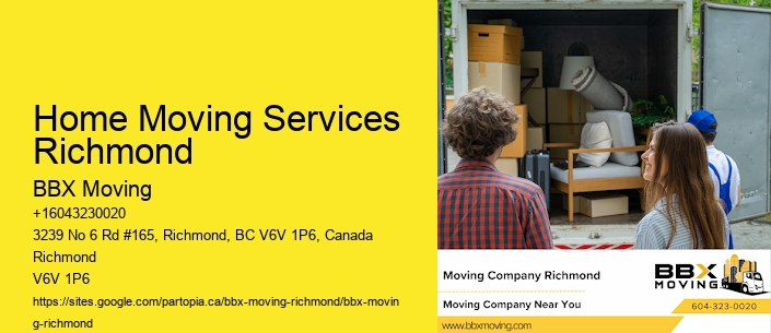 Home Moving Services Richmond