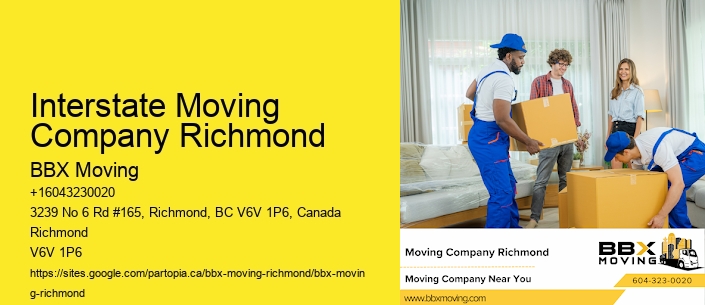 Interstate Moving Company Richmond