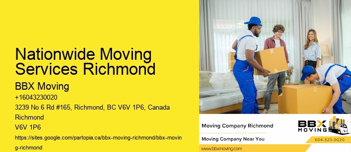 Nationwide Moving Services Richmond