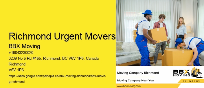 Richmond Urgent Movers