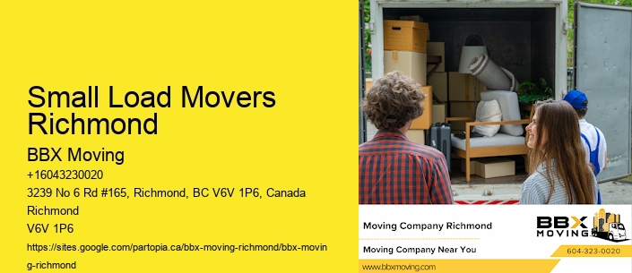 Small Load Movers Richmond