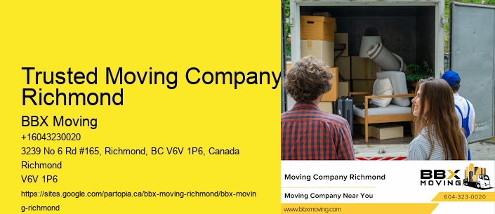 Trusted Moving Company Richmond