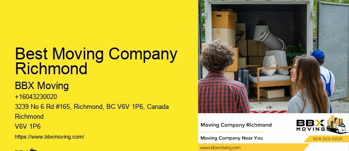 Best Moving Company Richmond
