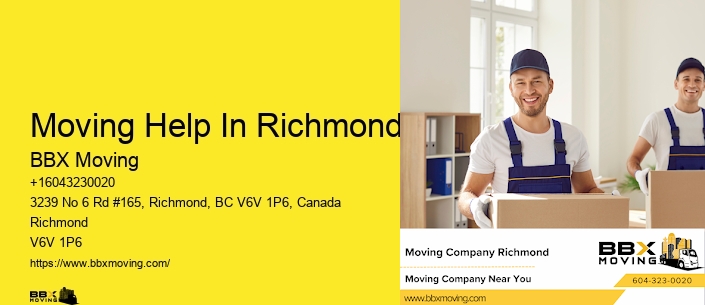 Moving Help In Richmond