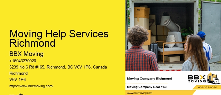 Moving Help Services Richmond