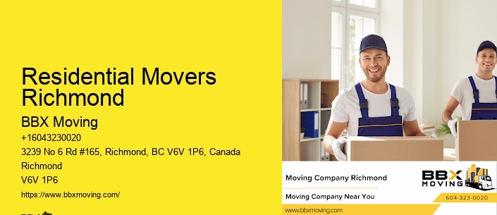 Residential Movers Richmond