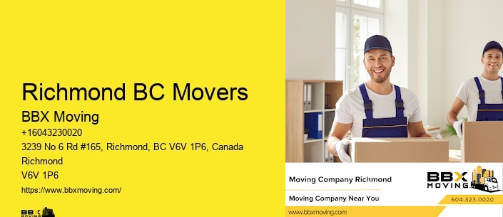 Richmond BC Movers