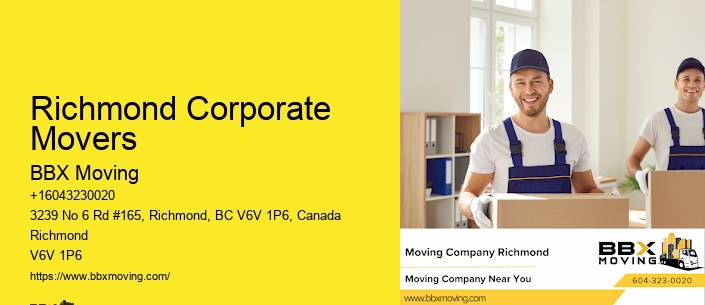 Richmond Corporate Movers