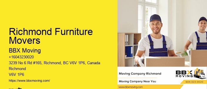 Richmond Furniture Movers