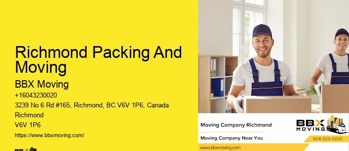 Richmond Packing And Moving