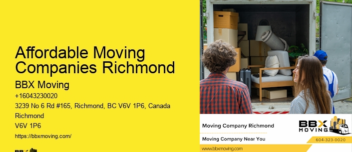 Affordable Moving Companies Richmond