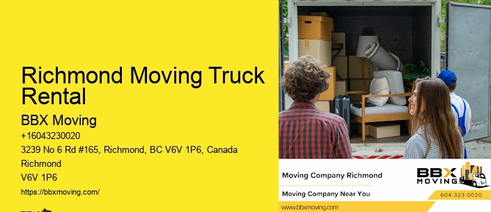 Richmond Moving Truck Rental
