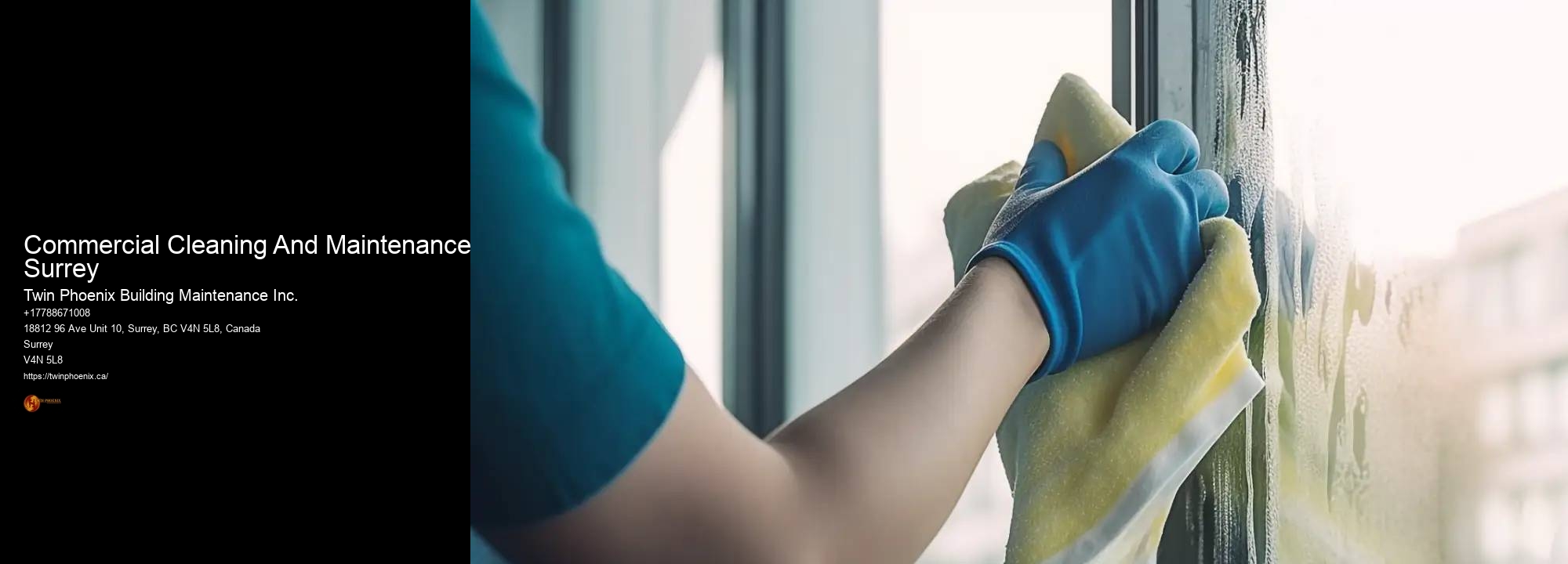 Commercial Cleaning And Maintenance Surrey