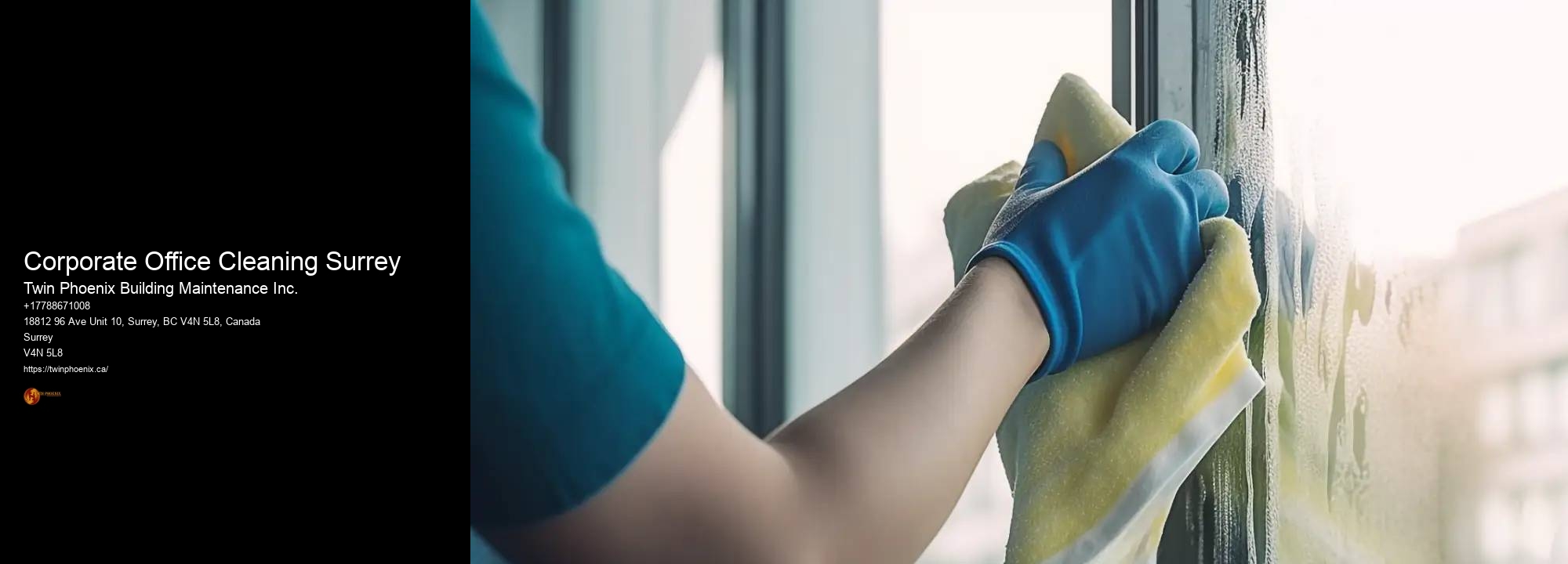 Corporate Office Cleaning Surrey