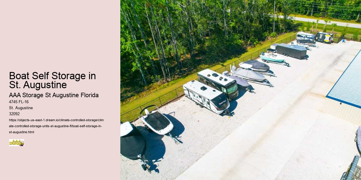 Self-Storage for Students: Simplifying Dorm Life in St. Augustine