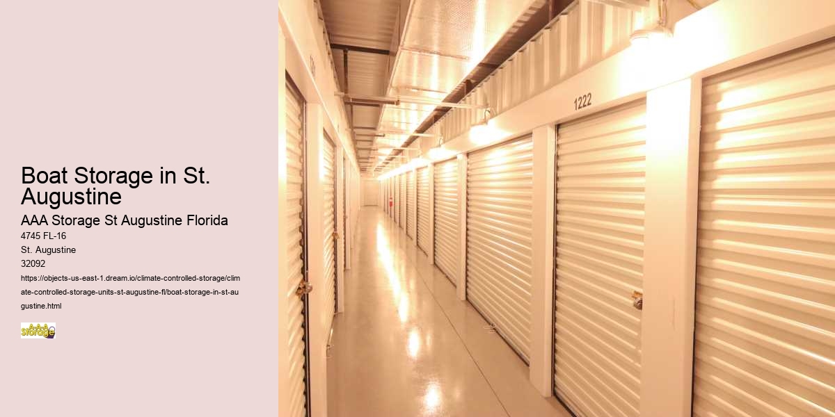 St. Augustine Self-Storage: A Guide to Simplifying Your Life