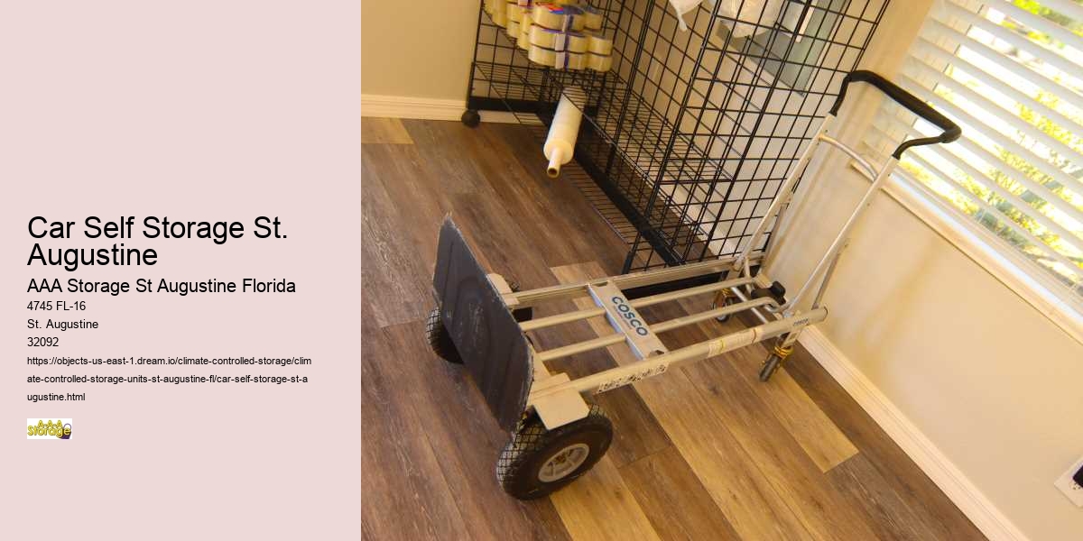 Organizing Life: The Power of Self-Storage in St. Augustine