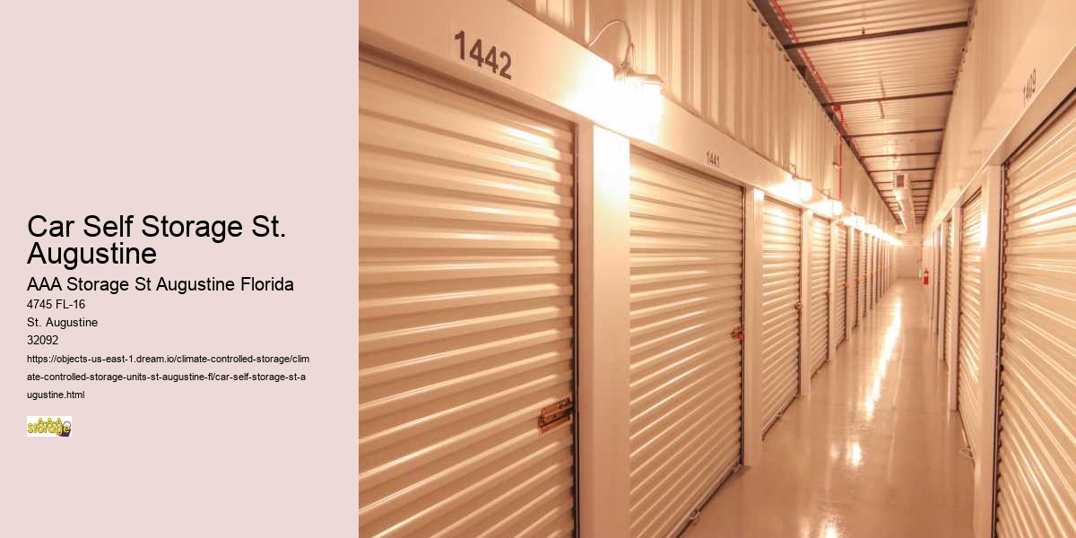 St. Augustine Self-Storage Hacks and Tricks