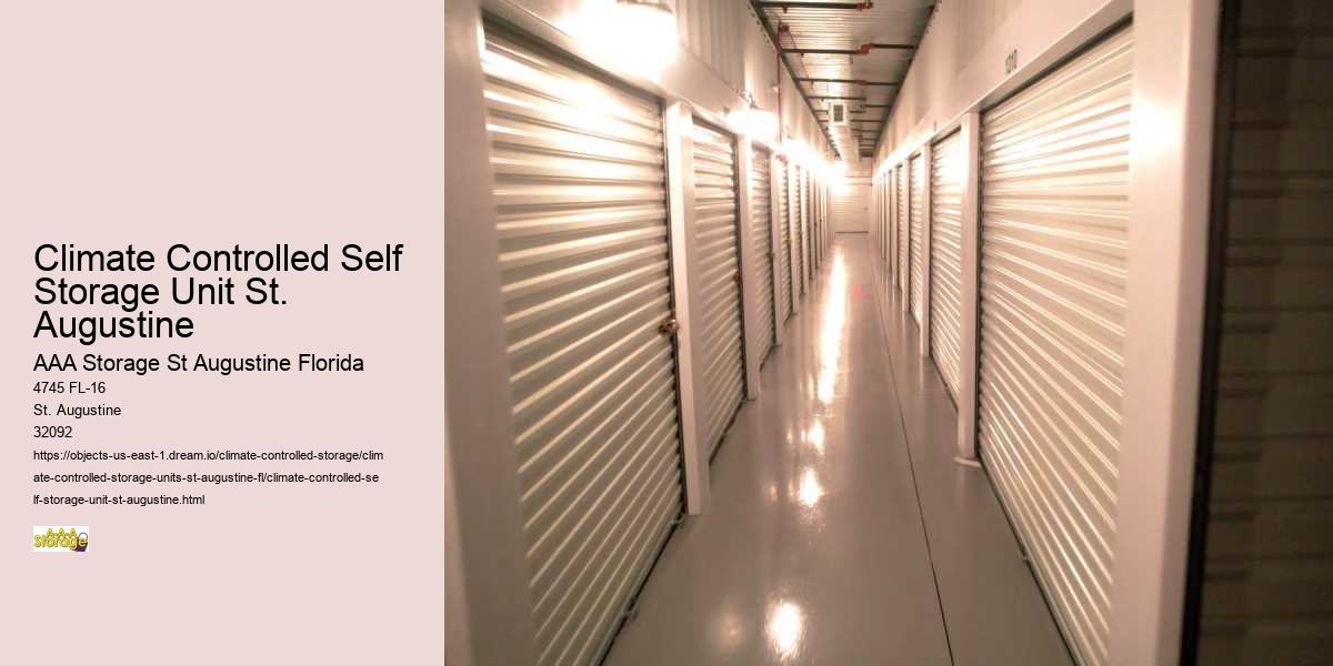 Self-Storage for Outdoor Gear Enthusiasts in St. Augustine