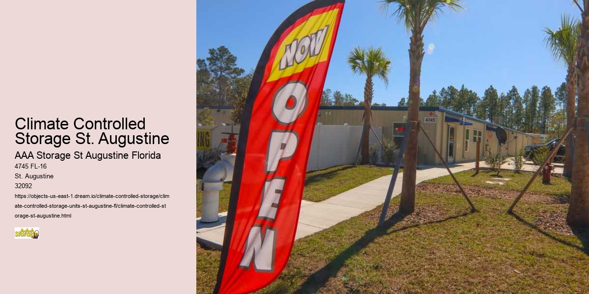 Seasonal Storage Solutions for St. Augustine Residents