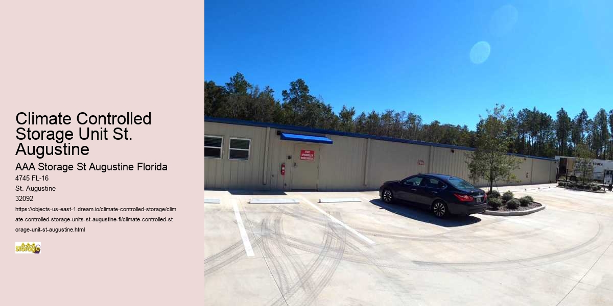 Self-Storage for Parents: Keeping Kids' Belongings Safe in St. Augustine