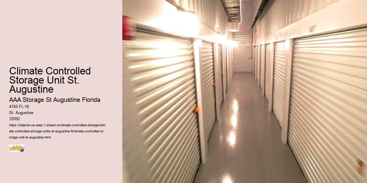 St. Augustine Self-Storage: Decluttering Made Easy