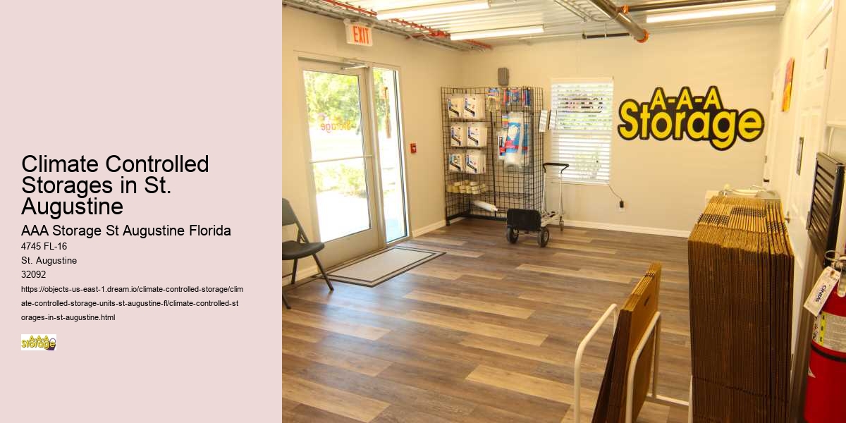 Self-Storage for Students: Simplifying Dorm Life in St. Augustine