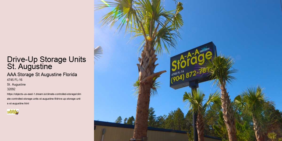 St. Augustine Self-Storage: Decluttering Made Easy