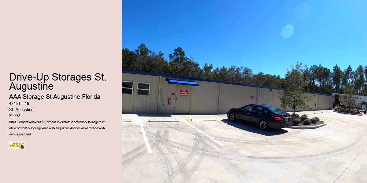 Drive-Up Storages St. Augustine