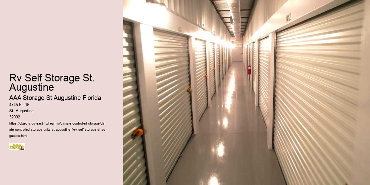 Rv Self Storage St. Augustine