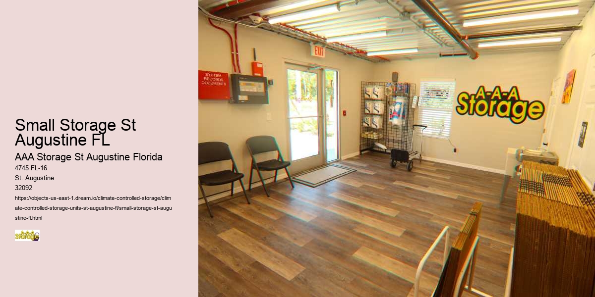 Self-Storage for Outdoor Enthusiasts in St. Augustine