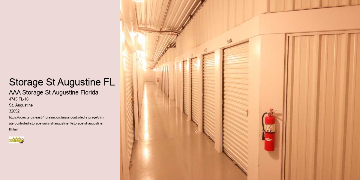 Secure and Reliable: Self-Storage in St. Augustine, FL